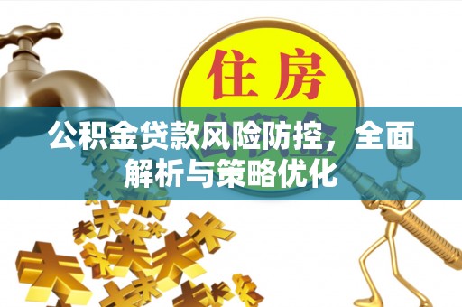 伊川公积金贷款风险防控，全面解析与策略优化