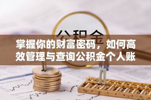 伊川掌握你的财富密码，如何高效管理与查询公积金个人账户信息