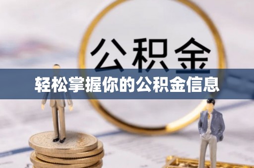 伊川轻松掌握你的公积金信息