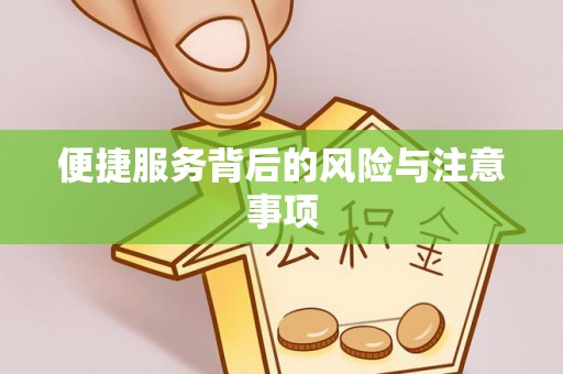 伊川便捷服务背后的风险与注意事项